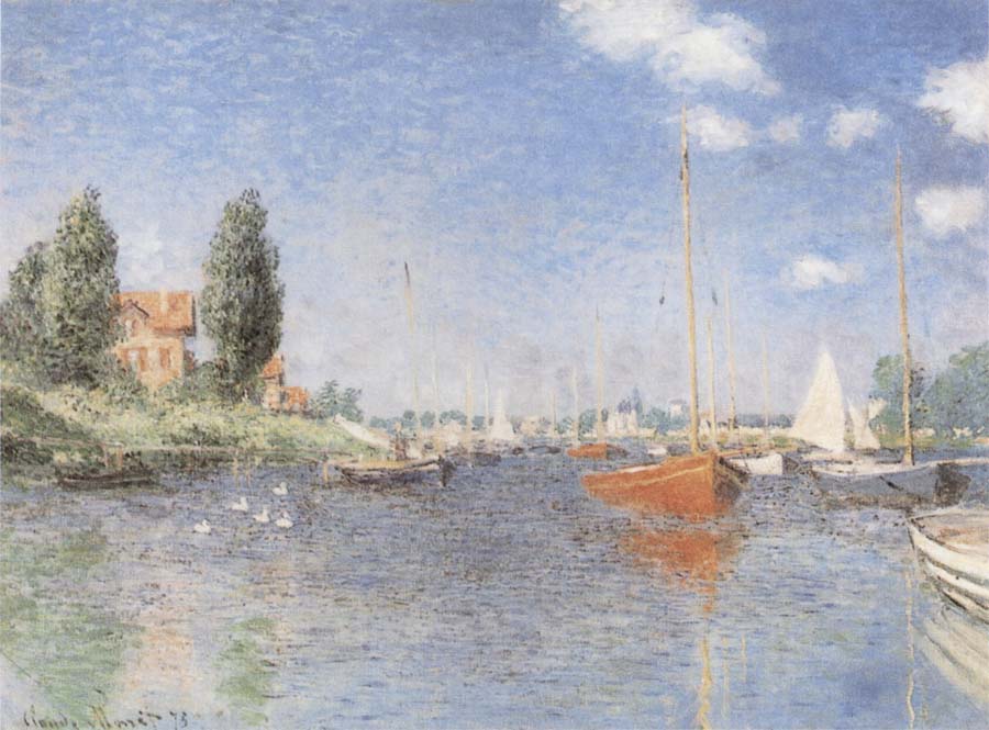 Claude Monet The Red Boats